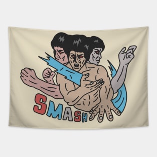 smash punch Tapestry