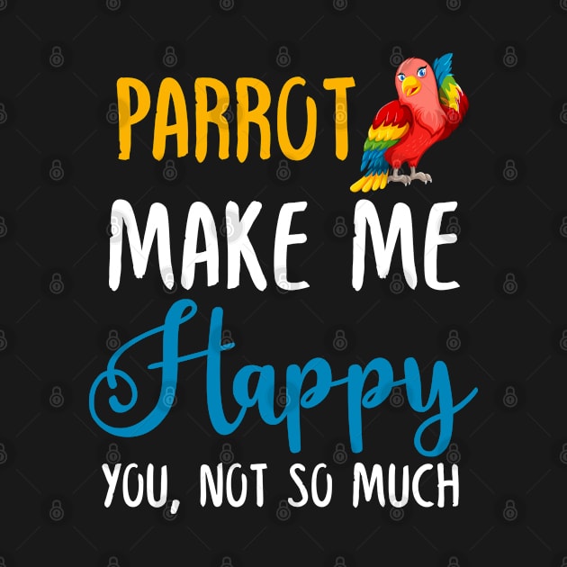 Parrot Make Me Happy You, Not So Much by silvercoin