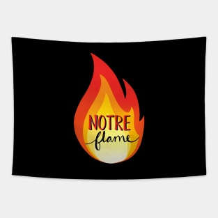 Notre Flame Tapestry