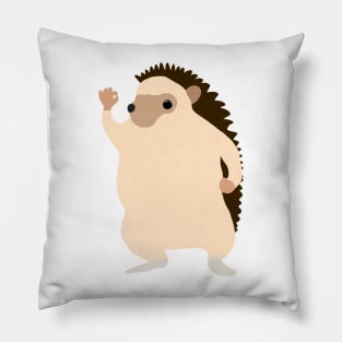 Hedgehog Ok Hand Pillow