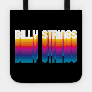 Retro Billy Proud Personalized Name Gift Retro Rainbow Style Tote