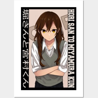 Horimiya Anime Character Art Poster Miyamura Izumi and Hori Kyōko 11 Home  Decor Poster Wall Art Hanging Bedroom Decorative Painting Poster Room  Aesthetic 30x45cm : : Home & Kitchen