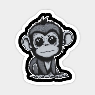 cute monkey Magnet