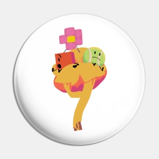 BFB 15 [Robot Flower, Blocky, TennisBall] Pin