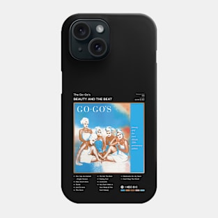 The Go-Go's - Beauty And The Beat Tracklist Album Phone Case