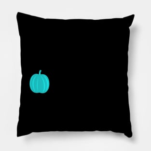 Teal Pumpkin Thanksgiving Pillow