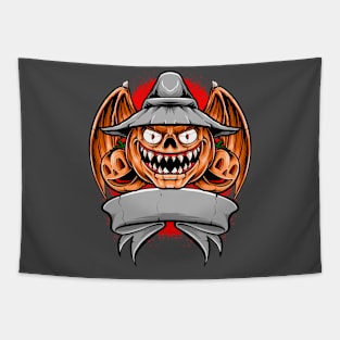 halloween pumpkin - v2 Tapestry