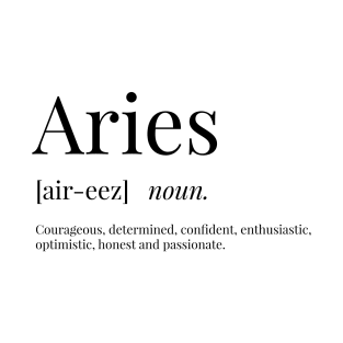 Aries Definition T-Shirt