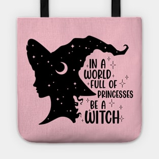 Feminist Witchy Grandaughter of Witches Halloween Tote