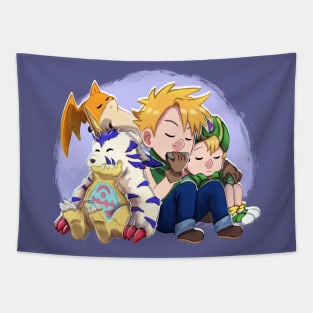 Team Gabumon Tapestry