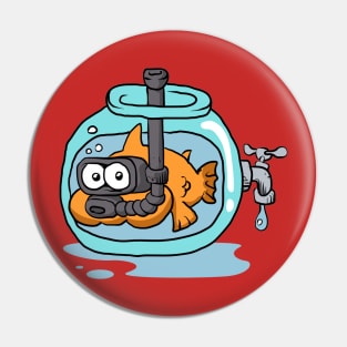 Fish Breathing Pin