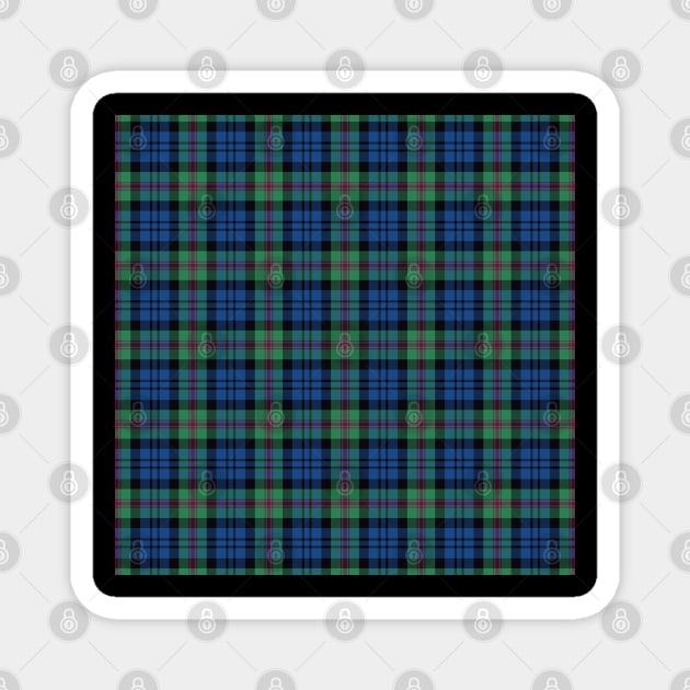 Baird Ancient Plaid Tartan Scottish Magnet by ScottishShop