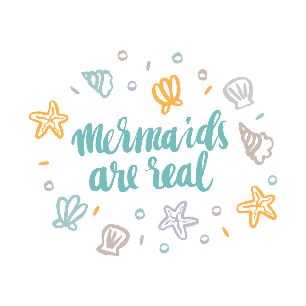 Mermaids are real by Viaire