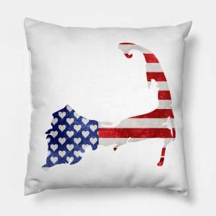 Cape Cod Patriotic Pillow