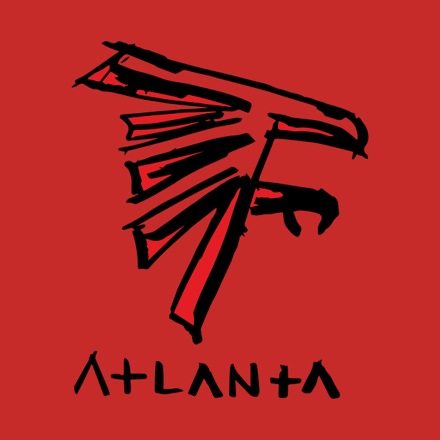 Atlanta Falcoooons 05 by Very Simple Graph