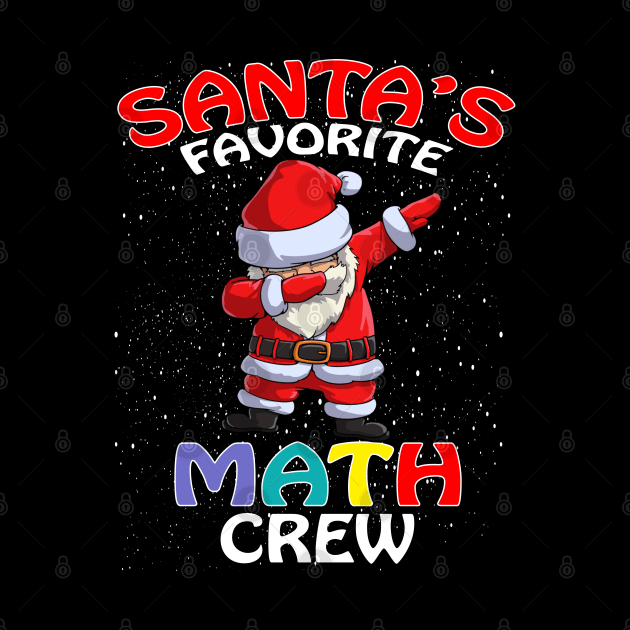 Santas Favorite Math Crew Teachers Christmas Match by intelus