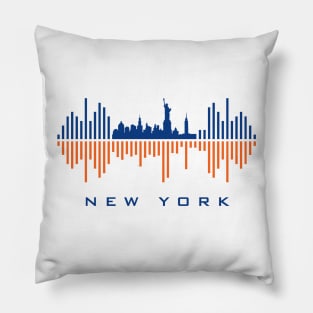 New York City Soundwave Pillow