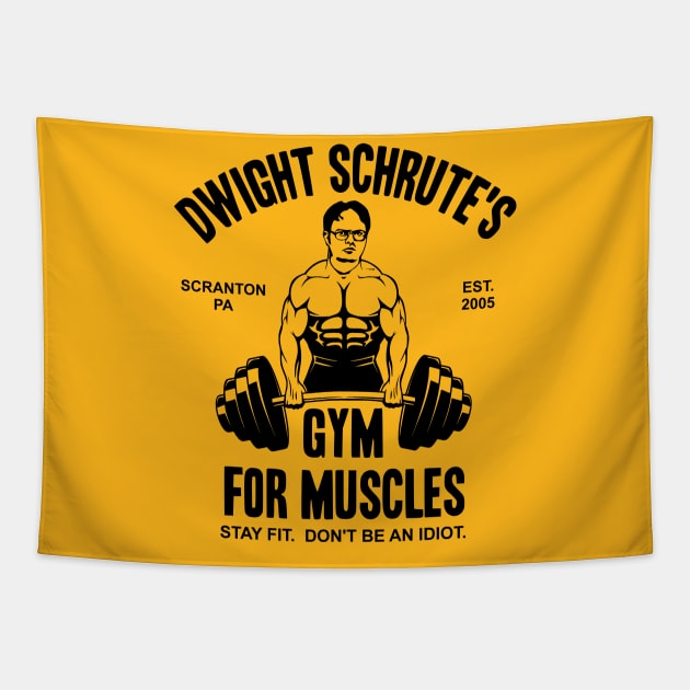 The Office Dwight Schrute's Gym for Muscles 20 oz Screw Top Water Bott –  NBC Store