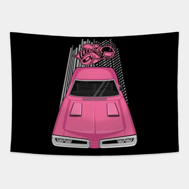 Dodge Coronet Super Bee 1970 - pink Tapestry by V8social