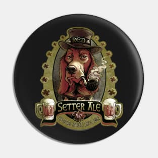 Red Setter Ale Pin