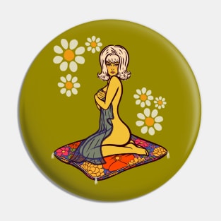 Groovy Babe Pin