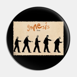 Genesis' Duke - Wear the Elegance of the Band on This T-Shirt Pin