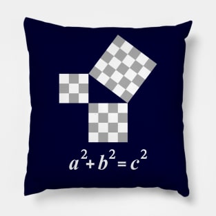 Pythagorean Theorem Graphic Math And Geometry Pillow