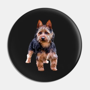 Australian Terrier Pin