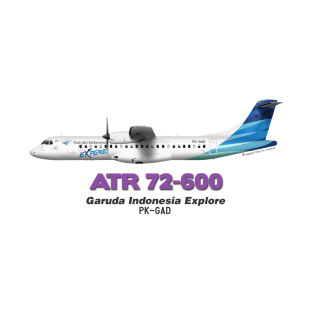 Avions de Transport Régional 72-600 - Garuda Indonesia Explore T-Shirt