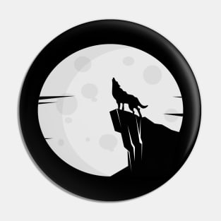 The Howling Wolf and The Full Moon Pin