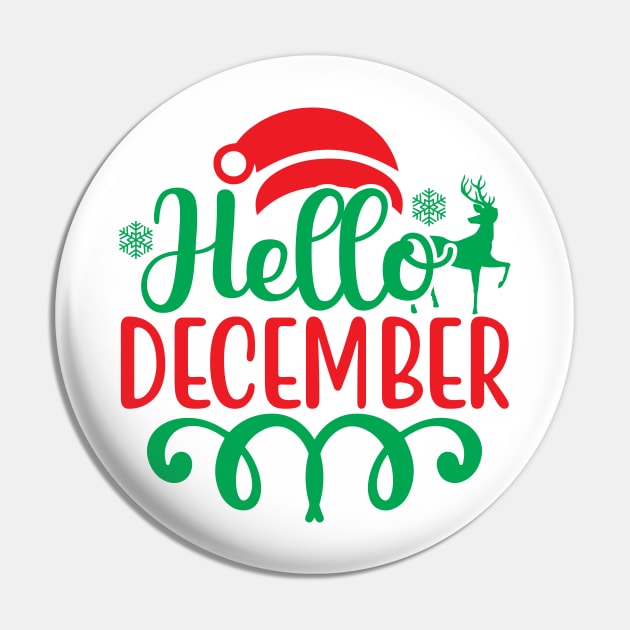 hello December Pin by Marwah