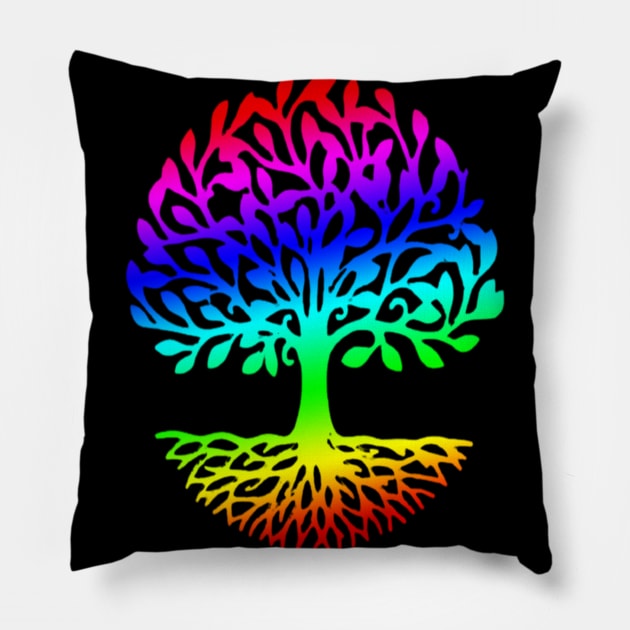 Tree of Life Desing Pillow by albaley