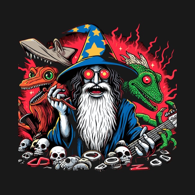 king gizzard and the lizard wizard by Rizstor