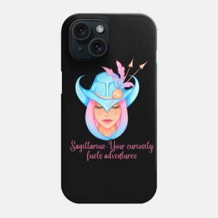 Sagittarius Birth Sign Phone Case