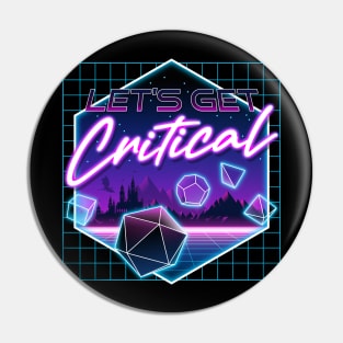 Rollplay Guild: Let's Get Critical Pin