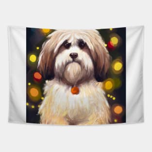 Cute Havanese Drawing Tapestry