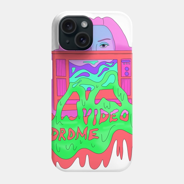 Videodrome Phone Case by SchlockHorror