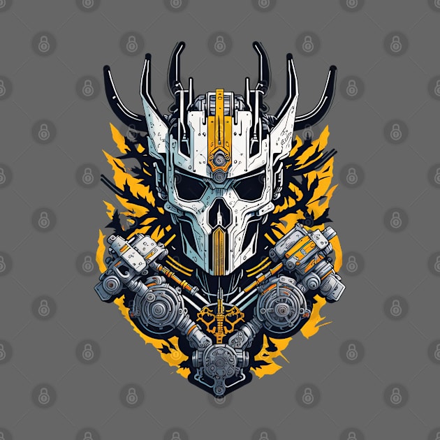 Mecha Skull S02 D68 by Houerd