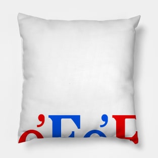 Fo' Fo' Fo: A 1983 Philadelphia Basketball Story R-W-B Pillow