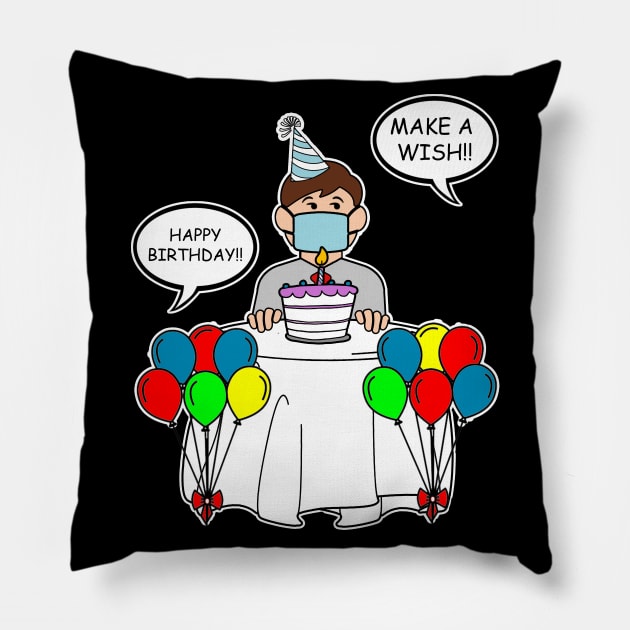 Birthday 2020 Pillow by blackcheetah