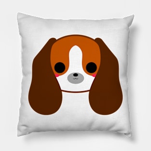 Cute Basset Dog Pillow