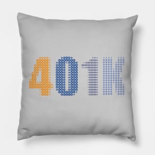 Crypto 401K Pillow