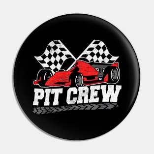 Pit Crew Car Racing Pin