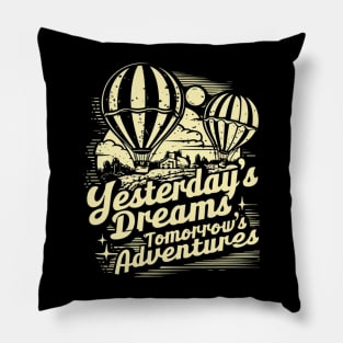 Vintage Dreams: A Journey Beyond Time Pillow