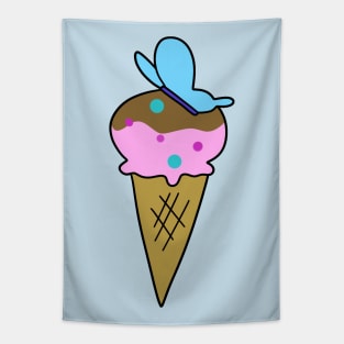 Butterfly Icecream Tapestry