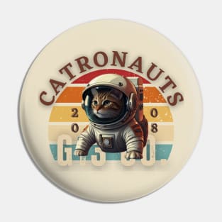 Catronauts Pin