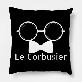 Le Corbusier iconic accessories illustration V2 Pillow