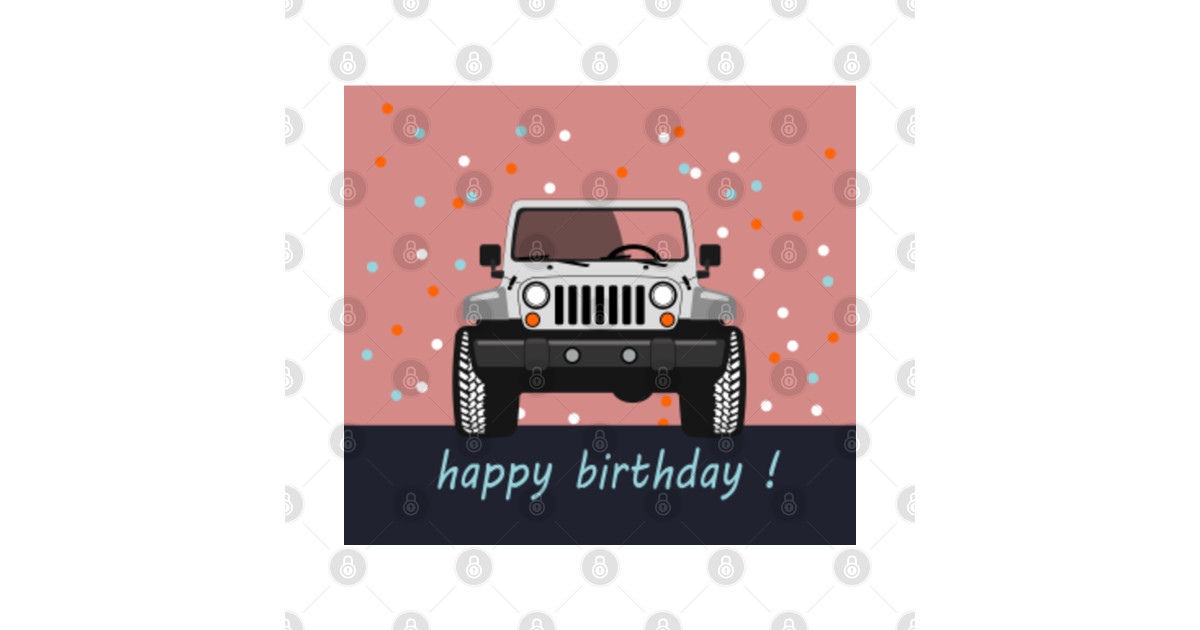 Jeep Happy Birthday - Jeep - Kids T-Shirt | TeePublic