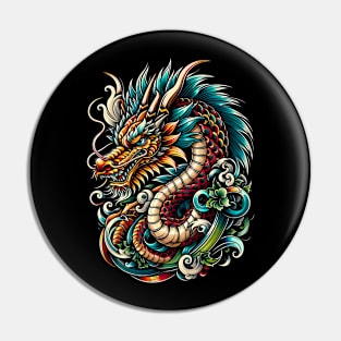 Japanese dragon Pin