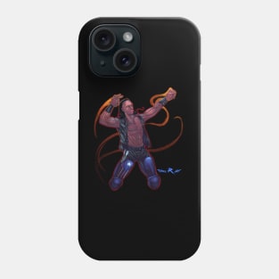 The priest wresting art Phone Case